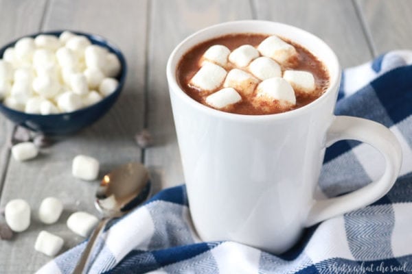 Best Stove Top Hot Chocolate Recipe That S What Che Said