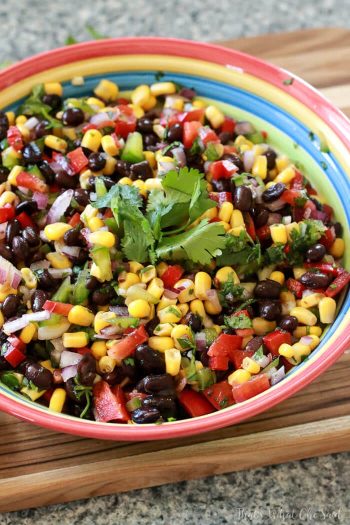 Corn & Black Bean Salsa – That's What {Che} Said...