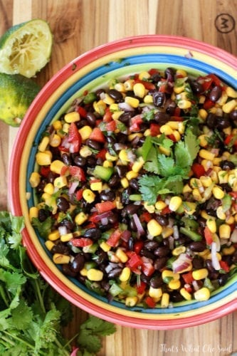 Corn & Black Bean Salsa – That's What {Che} Said...