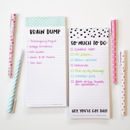 Personalized To-Do List Notepad – That's What {Che} Said...