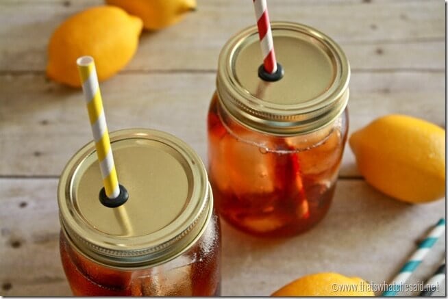 Make a DIY straw holder using a glass jar in a few simple steps!, Recipe