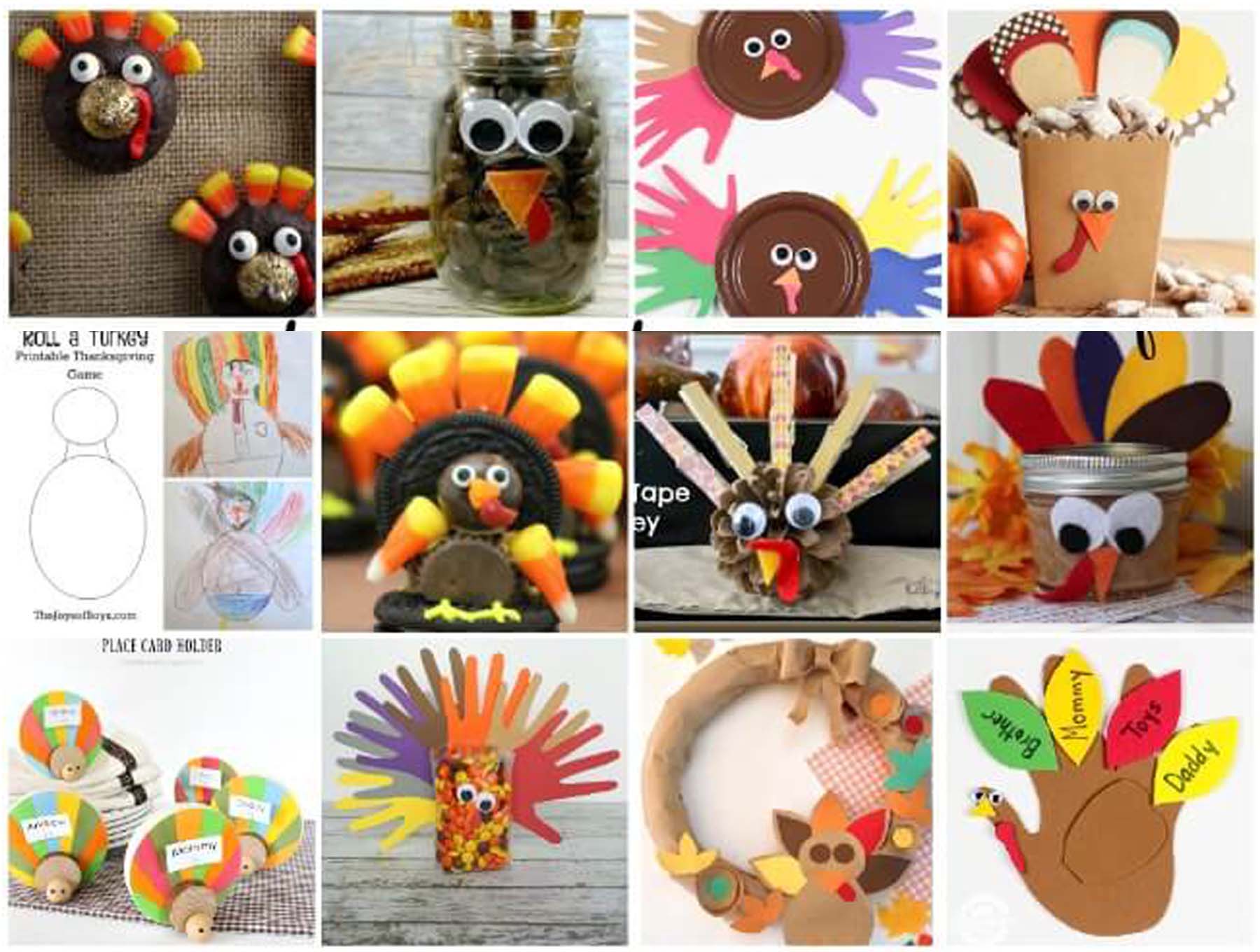 Easy Turkey Crafts & Recipes – That's What {Che} Said...