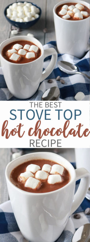 Best Stove Top Hot Chocolate Recipe – That's What {Che} Said...