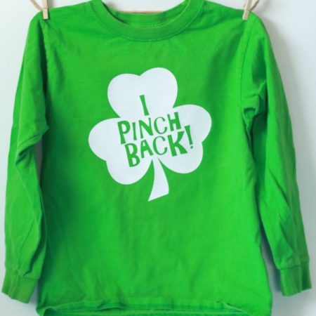 I Pinch Back T-Shirt Design-St. Patrick's Day