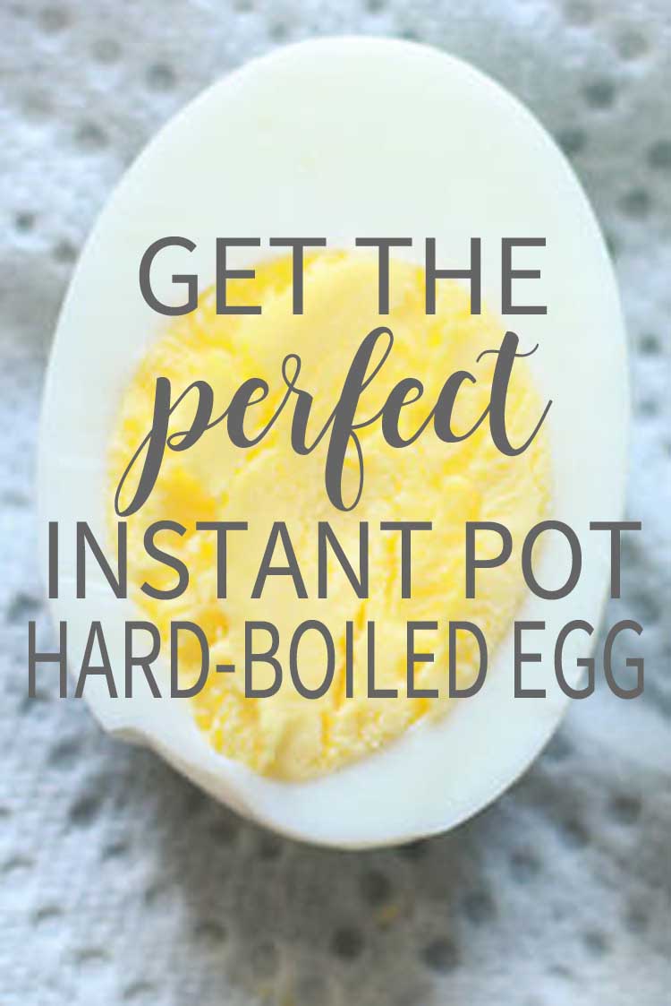 Get the Perfect Instant Pot Hard Boiled Egg