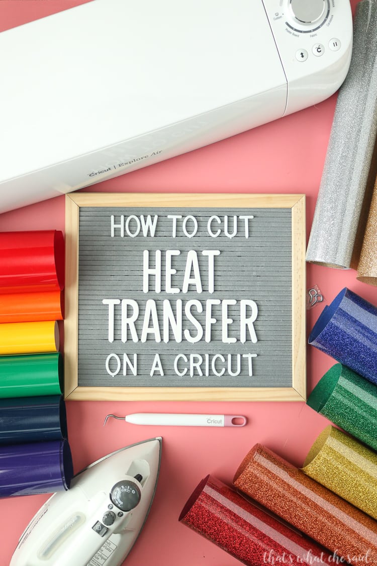 Heat Transfer Vinyl for Cricut Maker