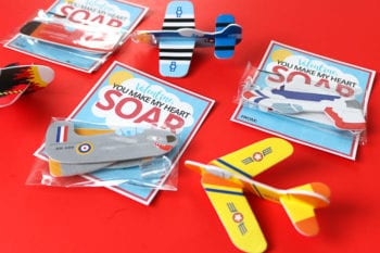 Airplane Printable Valentine Cards – That's What {Che} Said...