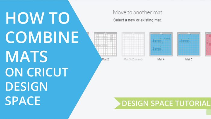 How To Combine Mats On Cricut Design Space That s What Che Said 