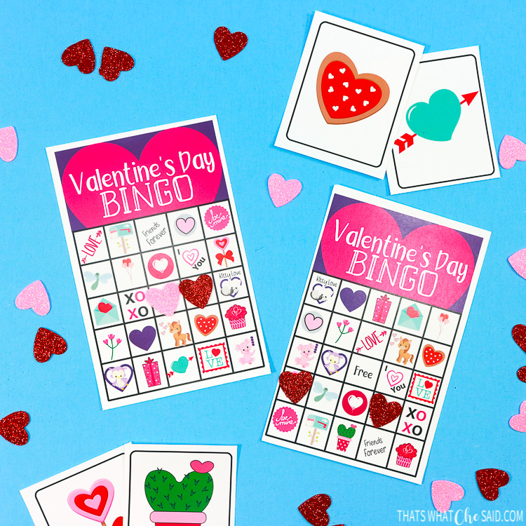 Valentine Bingo – That's What {Che} Said...