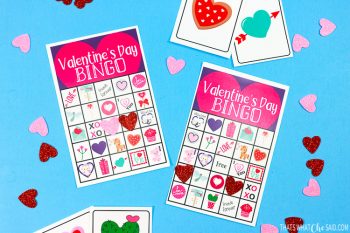 Valentine Bingo – That's What {Che} Said...