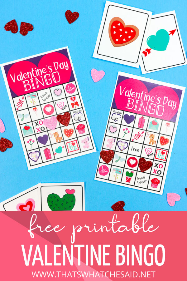 Valentine Bingo – That's What {Che} Said...