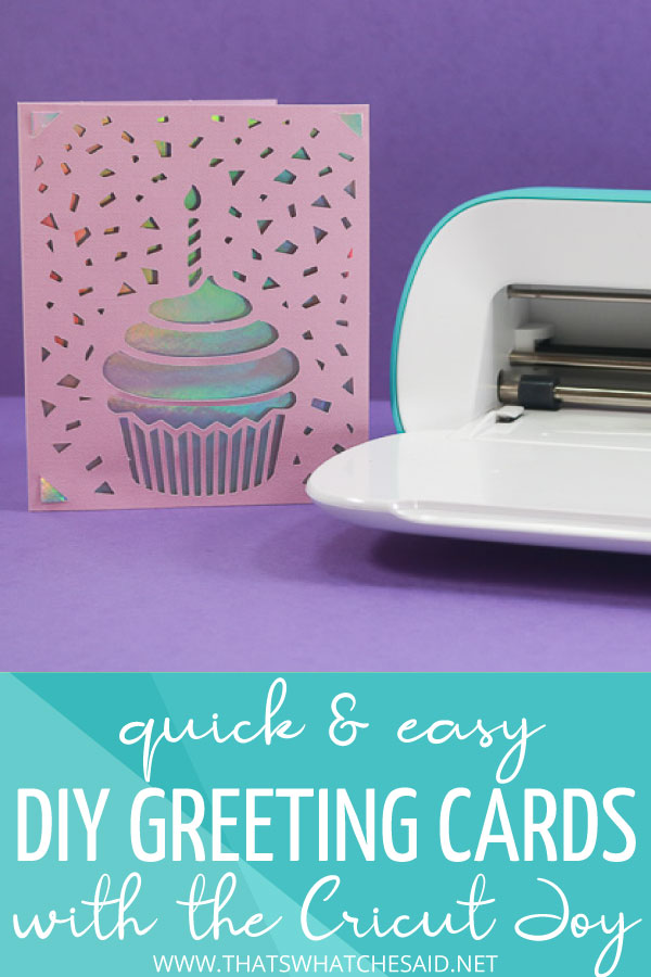 3 Easy Cricut Joy Projects – That's What {Che} Said...