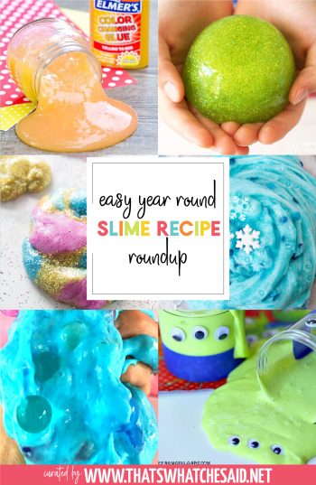 25 Easy Slime Recipes – That's What {Che} Said...