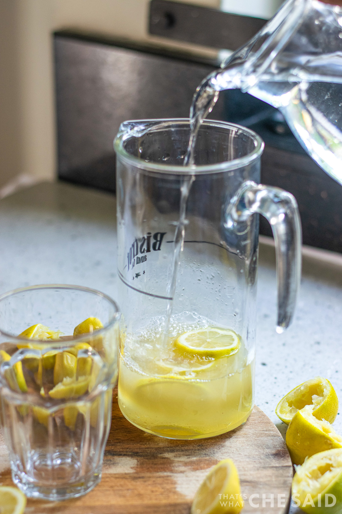 LEMONADE RECIPE PITCHER