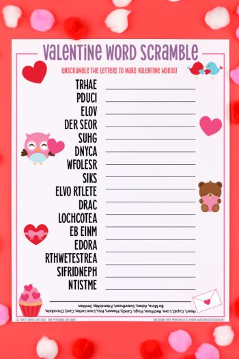 Pop-It Valentine Printable – That's What {Che} Said...