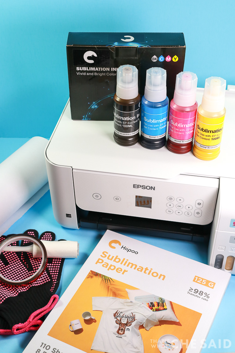 Sublimation for Beginners - Getting Started with Sublimation – That's What  {Che} Said