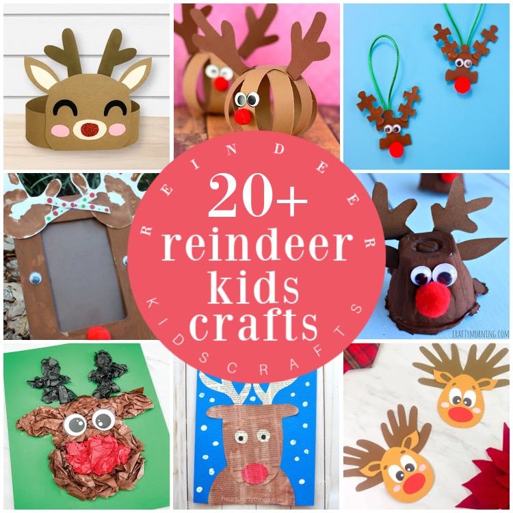 Reindeer Crafts for Kids – That's What {Che} Said