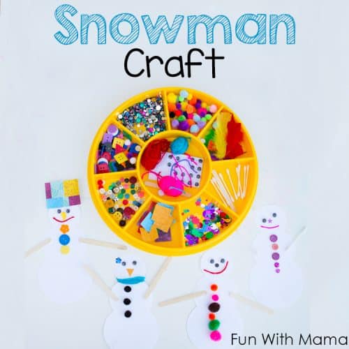 20+ Snowman Crafts for Kids – That's What {Che} Said...