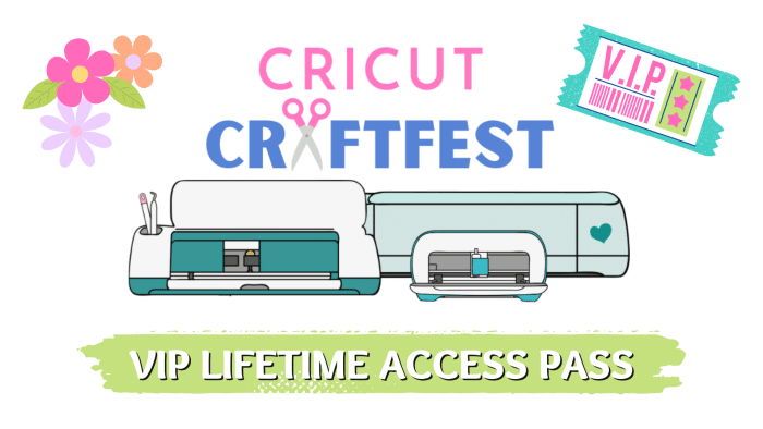 Cricut Craftfest VIP Pass Logo
