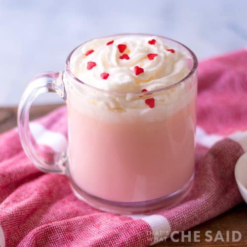 Pink Hot Chocolate – That's What {che} Said