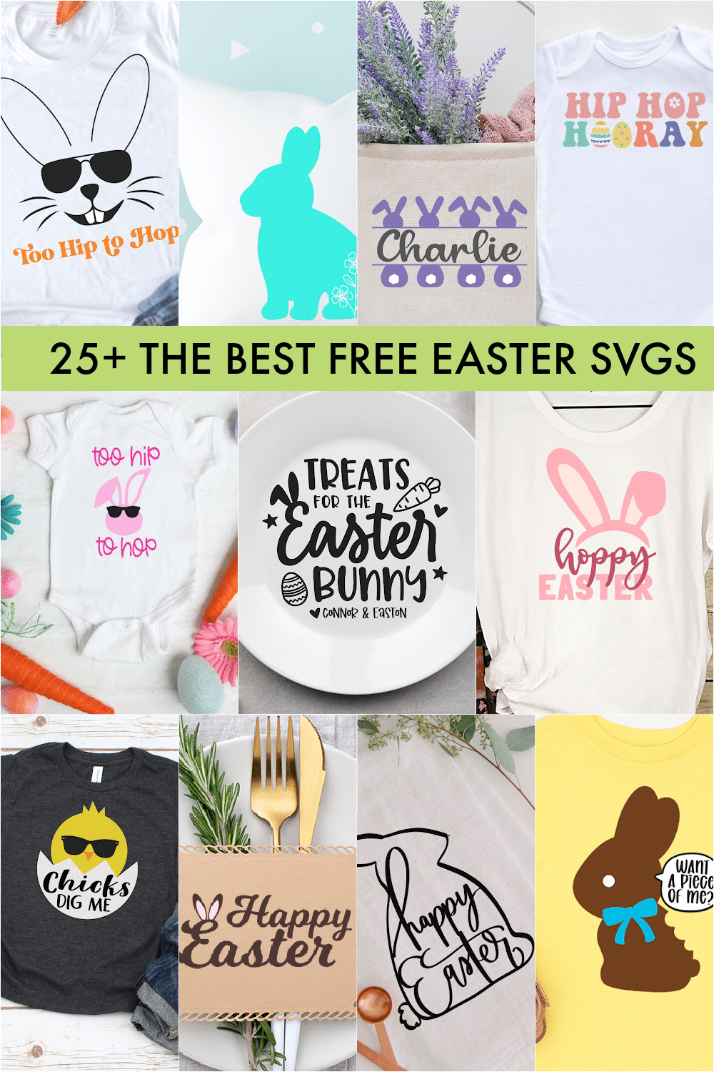 Easter Bunny Cut File - Easter SVG - That's What {Che} Said...