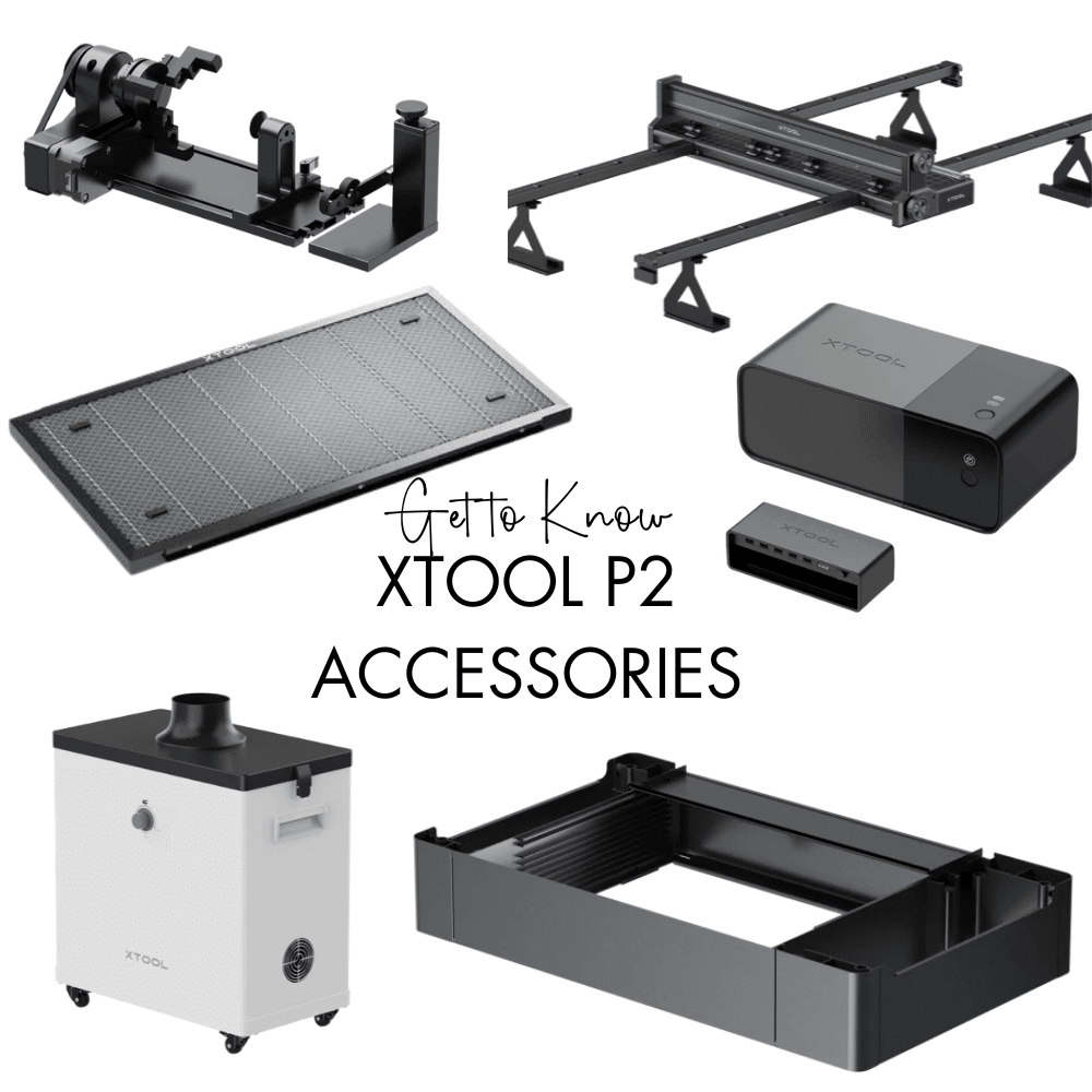 xTool P2 CO2 Laser Accessory Options – That's What {Che} Said