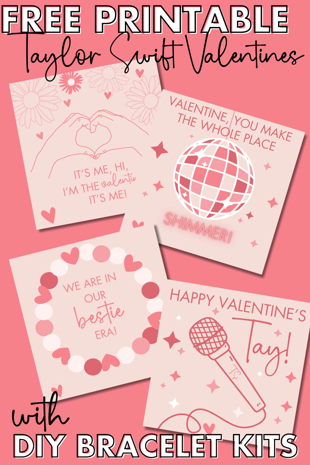 Taylor Swift Valentines Free Printable That's What {Che} Said...