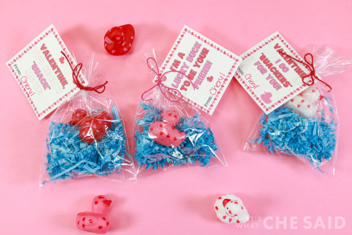 Rubber Duck Valentines – Free Printable – That's What {Che} Said...