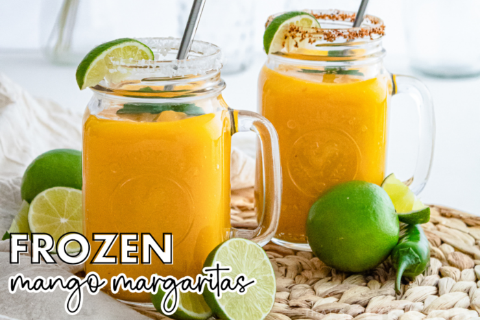 Frozen Mango Margarita Horizontal Social Media Image - Facebook