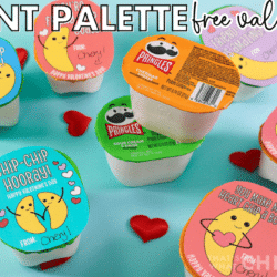 Horizontal Facebook Pringle Valentine Image