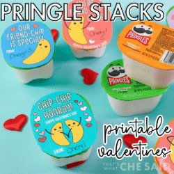 Square Instagram Pringle Valentine Image