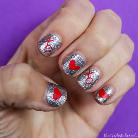 Valentine Nail Decals