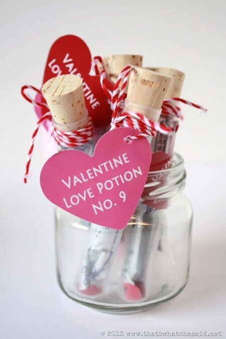 Love Potion Valentine Tags