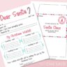 Printable Christmas Wish List + Envelope