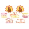 Thanksgiving Turkey Baby Bodysuit Collection