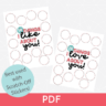 14 Things I Love About You Scratch Off Printable