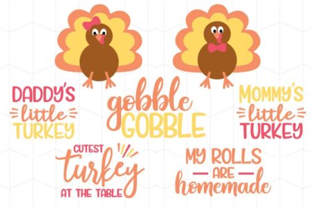 Thanksgiving Turkey Baby Bodysuit Collection