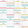 2024 Printable Monthly Calendar - Vertical