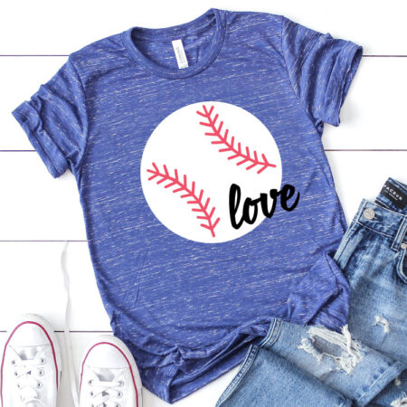 Baseball Love SVG