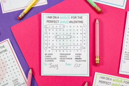 Word Search Valentine Printable