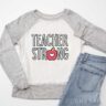 Teacher Strong SVG