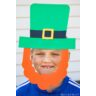 Paper Leprechaun Hat & Beard