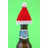 Santa Hat Bottle Toppers