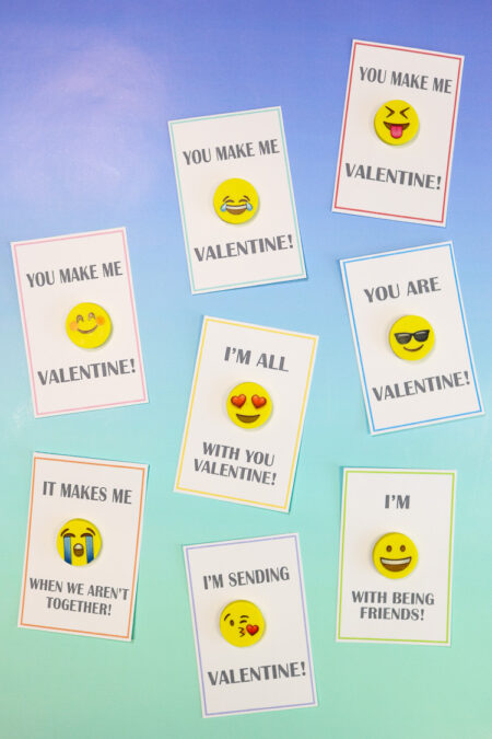 Emoji Valentine Cards